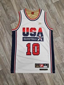 Clyde Drexler Authentic Team USA Jersey Size Small - Picture 1 of 5