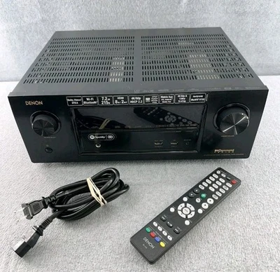 Denon Integrated Network AV Receiver AVR-X3300W IN-Command 7.2ch WiFi Bluetooth - Image 1 of 4