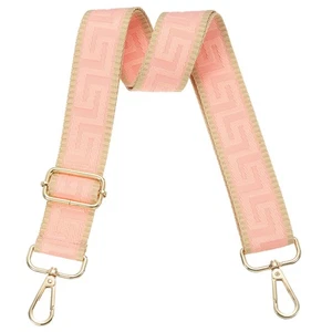 Purse Strap Adjustable Crossbody Bag Straps Wide Shoulder Straps Pink - Picture 1 of 6