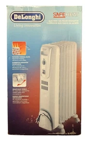 DeLonghi Safeheat Oil Filled Radiator 120V 1500W Whole Room Heater NEW Open Box - Picture 1 of 3