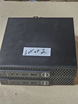 Lot-2 Dell Optiplex 3050 micro i3 + 4GB RAM & caddy with M2 Slot/ No HDD/AC - Изображение 1 из 4