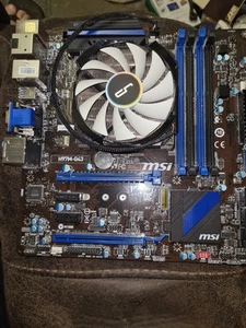 MSI , H97M-G43 MOTHERBOARD, CPU UNKNOWN - Picture 1 of 5