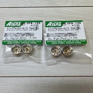 OLD Rare Kyosho MINI-Z Reacer ATLAS GOLD Aluminum wheels Made in japan F/S - Picture 1 of 8