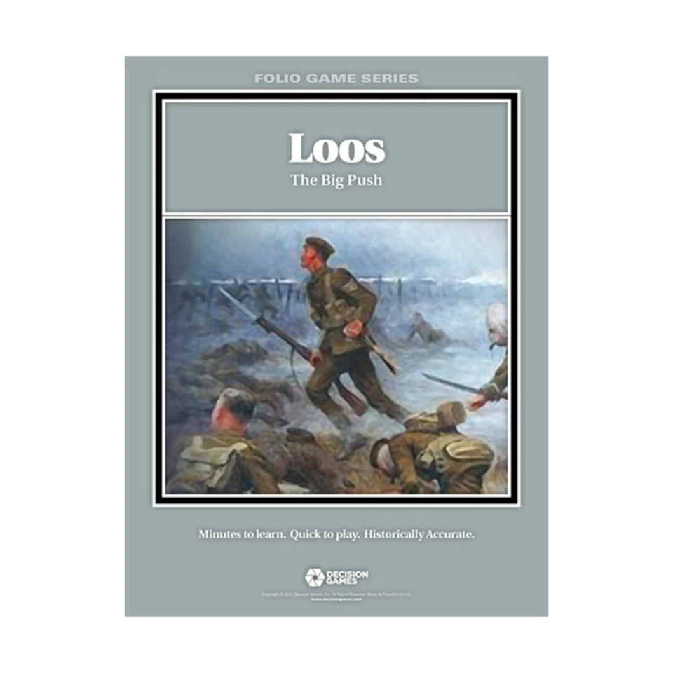 Decision Games Folio Wargame Loos - The Big Push Bag NM - Image 1 of 1