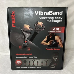 FITRX VibraBand Vibrating Body Massager 2-N-1 Massage System - Picture 1 of 6