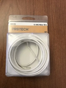 Cable trenzado 16 pies Protech 455135 blanco 16 AWG - Imagen 1 de 5
