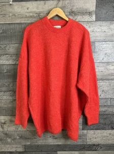 Monsoon Damen Pullover Größe Large Relaxed Rot Rundhalsausschnitt Pulli Strick - Bild 1 von 11