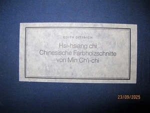 Hsi-Hsiang Chi *21 Chinesische Farbholzschnitte* Das Westzimmer* E. Dittrich - Bild 1 von 16