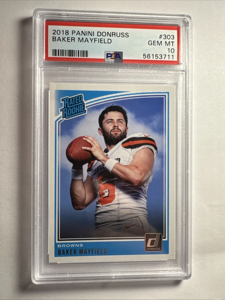 Panini Donruss 2018 clasificación Rookie Baker Mayfield #303 Foto 1 de 3