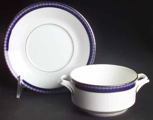 Royal Worcester Avalon Firenze Cream Soup & Saucer 1866059 - Picture 1 of 1