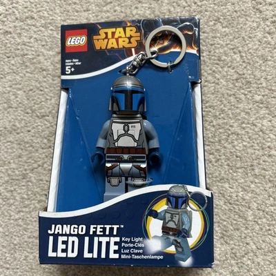 LEGO Star Wars Jango Fett LED Key Ring Chain Light Torch 2014 Boxed New LGL-KE67 - Image 1 of 4