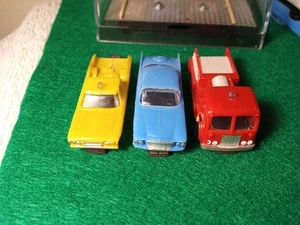 REMCO THIMBLE CITY 1962 CHRYSLER, FIRE TRUCK & TRUCK HO SCALE. - Picture 1 of 8