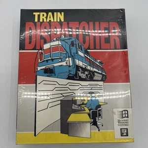 Train Dispatcher Signal Computer Consultants 1985-PC Game Microsoft Windows - Picture 1 of 7