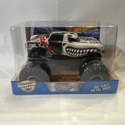 Hot Wheels 2017 Monster Jam 25th EDITION MONSTER MUTT DALMATION 1:24 NEW - Image 1 of 4