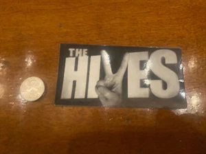 Adesivo The Hives Promo L'album bianco e nero 5x2,55 + adesivo bandiera omaggio - Foto 1 di 4