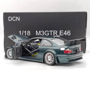 DCN 1:18 Maßstab BMW M3 GTR E46 2001 Need for Speed Metalldruckguss Modellauto grün - Bild 1 von 7