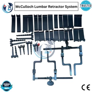 McCulloch Lumbar Retractor System Orthopedic Spine Instruments Set A+ - Picture 1 of 6
