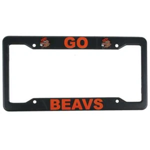 Marco de matrícula de plástico Oregon State Beavers - Go Beavs - Imagen 1 de 1