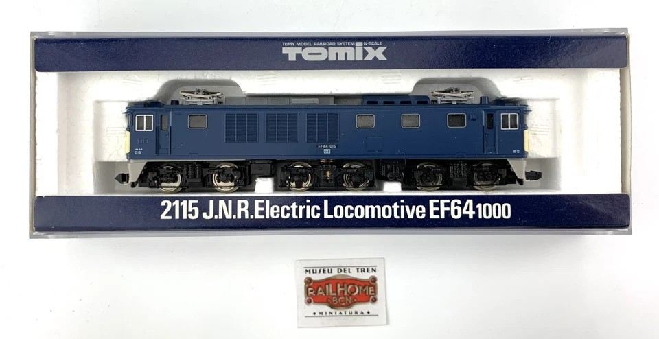 PS208 - TOMIX N 2115 - LOCOMOTORA ELÉCTRICA JNR EF64 1000 - COMO  NUEVA! - Imagen 1 de 4