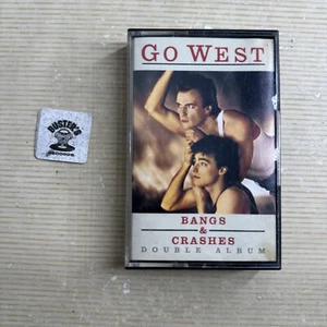 Go West - Bangs & Crashes Audio Cassette Tape - Picture 1 of 6