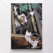 Black Cat Poster Canvas Marvel Comic Book Cover Art Print #11935