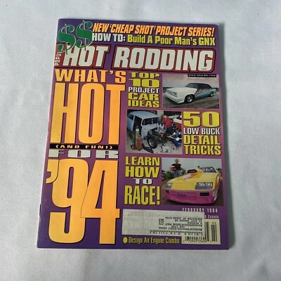 1994 Popular Hot Rodding Magazine Detail Tricks And Tips  (CP230) - Image 1 of 3