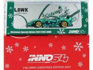 FERRARI F40 LWBK - Edición Especial - X`Mas - 2023 - CHASE CAR - INNO 1:64 - Imagen 1 de 6
