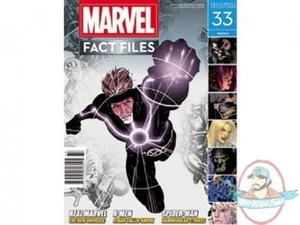 Marvel Fact Files # 33 Havok Cubierta Eaglemoss - Imagen 1 de 1