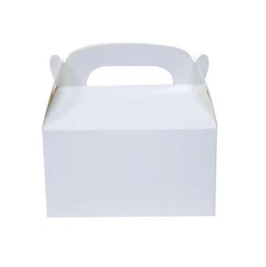 Treat Box Party Favor Desert Boxes Lolly Candy White Paper Gift Boxes Bulk - Picture 1 of 5