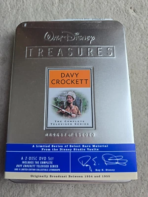 Walt Disney Treasures: DAVY CROCKETT/The Complete Televised Series - 2 DVD, 2001 - Image 1 of 2