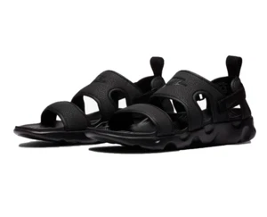 ¡Nuevo! NIKE ~Talla 9~ Sandalias deportivas Owaysis punta abierta para mujer zapatos negros - Imagen 1 de 13