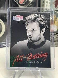 2022-23 Skybox Metal Universe All-Starring AS-18 Frederik Andersen  - Picture 1 of 2