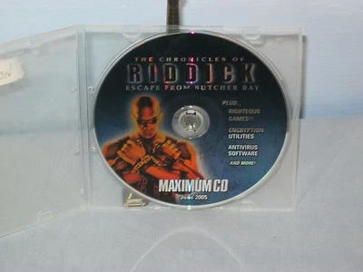 Maximum CD June 2005 Riddick Righteous Games encryption Utilities Antivirus - Image 1 of 2