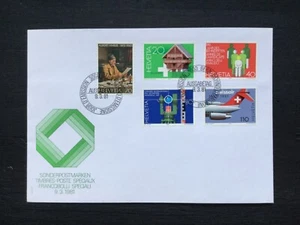 SWITZERLAND 1981 Publicity Issue  Aviation, Mueums, FDC Bern FDI postmark (SW99) - Picture 1 of 1