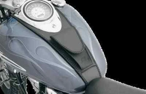 Mustang Black Original Felt Lined Tank Protector Bib w Pouch V Star 1100 99-09 - Picture 1 of 8