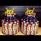 2 Tier- Chocolate Galaxy Dairymilk  Bouquet Gift Chocolates Bar Christmas Xmas