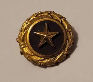 Pin Estrella de Oro Vintage Estados Unidos de América 1947 Ley del Congreso - Imagen 1 de 6