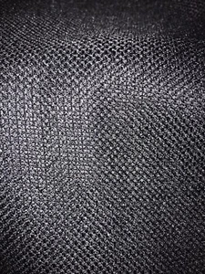 10mx1.40m wide of clarke&clarje black linen effect, synthetic strong upholstery - Picture 1 of 4