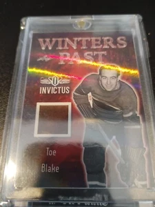 Leaf Invictus Toe Blake Skate Memorabilia Canadiens - Bild 1 von 3