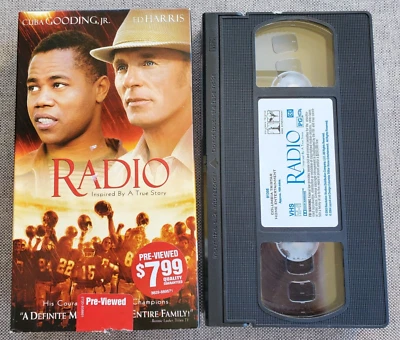 RADIO ~ VHS ~ FORMER BLOCKBUSTER VIDEO RENTAL ~ CUBA GOODING JR. / ED HARRIS - Image 1 of 4