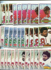 Julius Adams 30 Karten Lot Texas Southern Tigers / New England Patriots - Bild 1 von 1