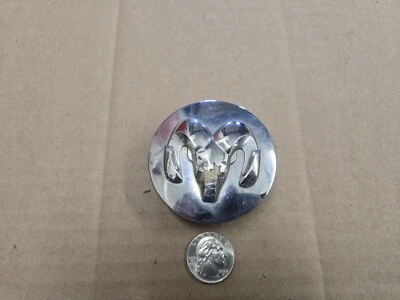 Dodge OEM 2004-2013 Caliber Dakota Ram 1500 Chrome Center Dust Cap 52110398AA - Image 1 of 4