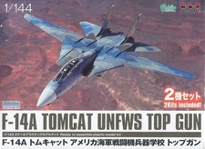Platz Pf74 1/144 F-14A Tomcat Us Navy Fighter Weapons School Top Gun Set Of 2