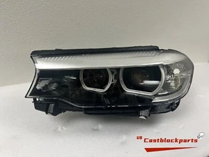 Used BMW 5 Series G30 530i 540i Xenon LED Headlight Left OEM 2017 2018 2019 2020 - Picture 1 of 11