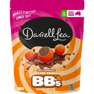 915523 4 x 168g BAGS OF DARRELL LEA THE BIG ORANGE MILK CHOCOLATE ORANGE BALLS - Picture 1 of 1