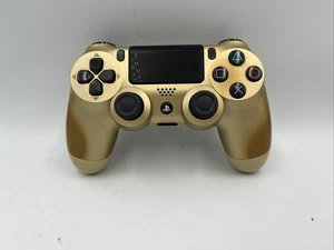 Mando Sony DualShock 4 • Dorado • OEM • PlayStation 4 • Probado y funcionando - Imagen 1 de 6
