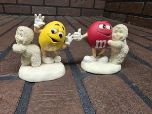 Dept 56 Snowbabies M&M "I'm Nuts About Dancing" & "Red Is My Favorite Color" - Picture 1 of 5