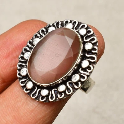 Monalisa Edelstein 925 Sterling Silber Schmuck Ring Größe 6,5 - Bild 1 von 4