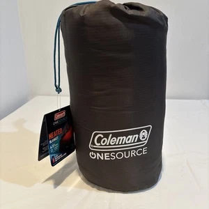 Coleman OneSource Heated Blanket  With Rechargeable Battery 4 Settings 50X60 - Picture 1 of 9