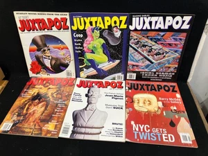 JUXTAPOZ MAGAZINE, LOT OF 6, 1996-1999, V.3 NO. 1&3, V.4 NO.2, V.5 NO.1&2, V6 N4 - Bild 1 von 17